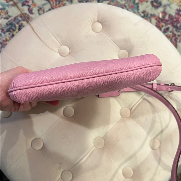 Coach Pink Mini Rowan File Crossbody - Picture 6 of 7